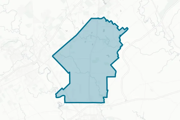 Navarro Independent School Distict — detail map