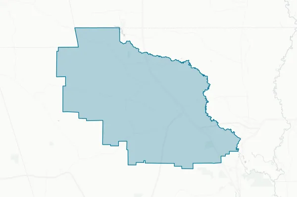 Kountze Independent School District — detail map