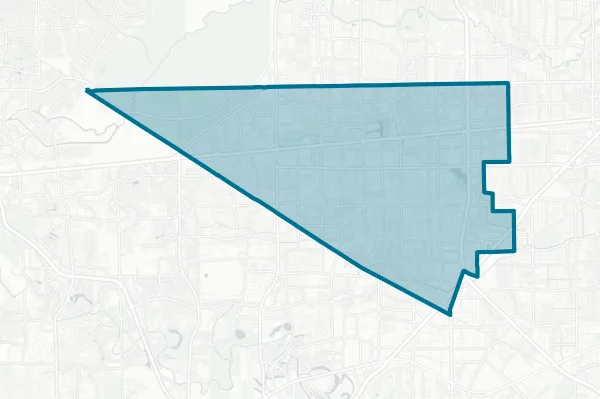 Alief Independent School District — detail map