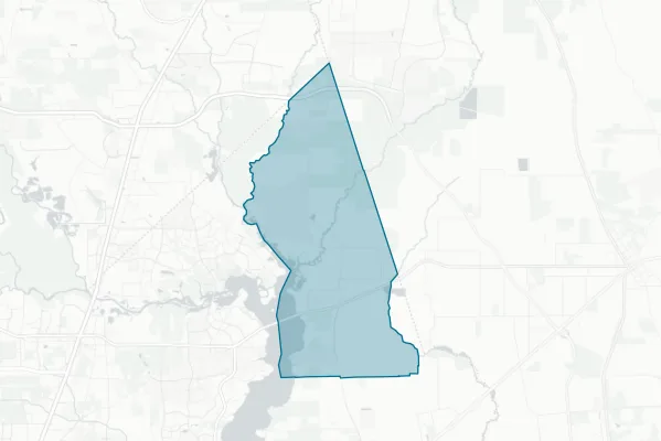 Huffman Independent School District — detail map