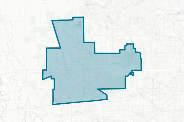 Katy Independent School District — detail map