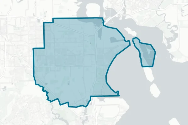 La Porte Independent School District — detail map