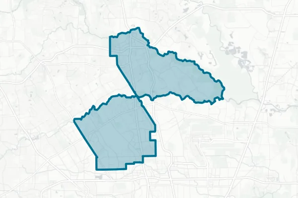 Spring Independent School District — detail map