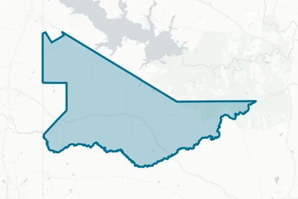 Harleton Independent School District — detail map