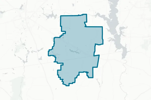 Lapoynor Independent School District — detail map
