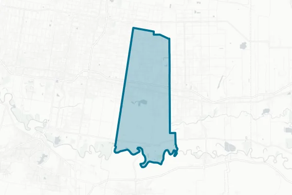 Donna Independent School District — detail map