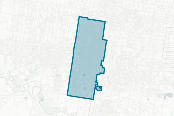 Mcallen Independent School District — detail map