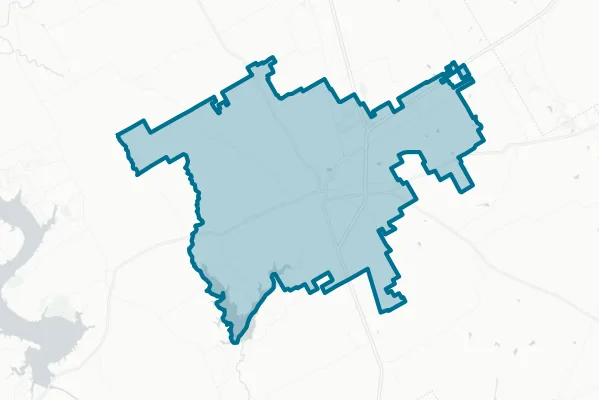 Hillsboro Independent School District — detail map