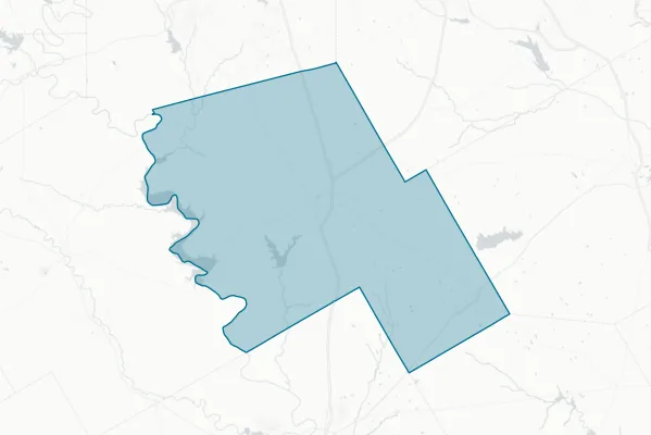 Mt. Calm Independent School District — detail map