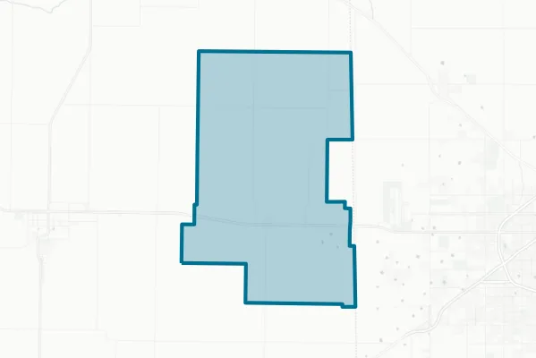 Smyer Independent School District — detail map