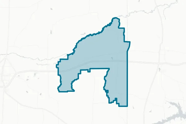 Saltillo Independent School District — detail map