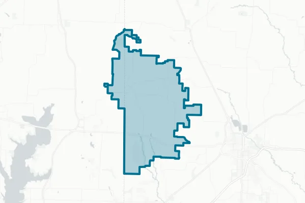 Bland Independent School District — detail map