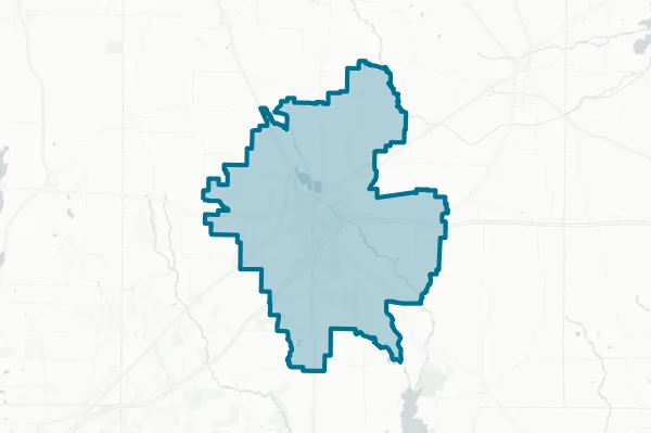 Greenville Independent School District — detail map