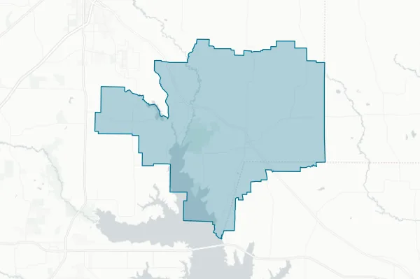Lone Oak Independent School District — detail map