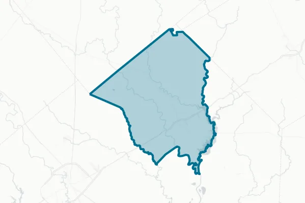 Edna Independent School District — detail map