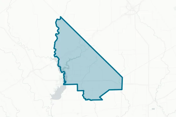 Ganado Independent School District — detail map
