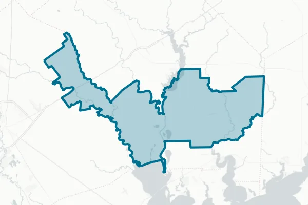 Industrial Independent School District — detail map