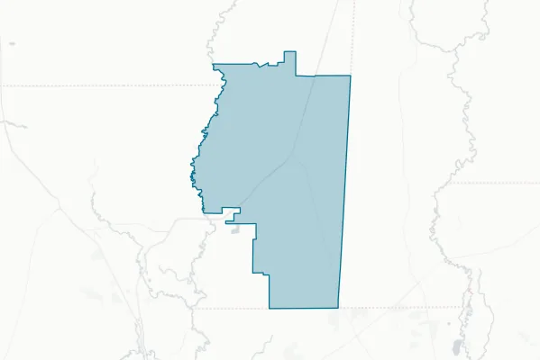 Buna Independent School District — detail map