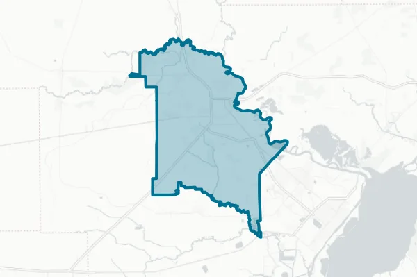 Beaumont Independent School District — detail map
