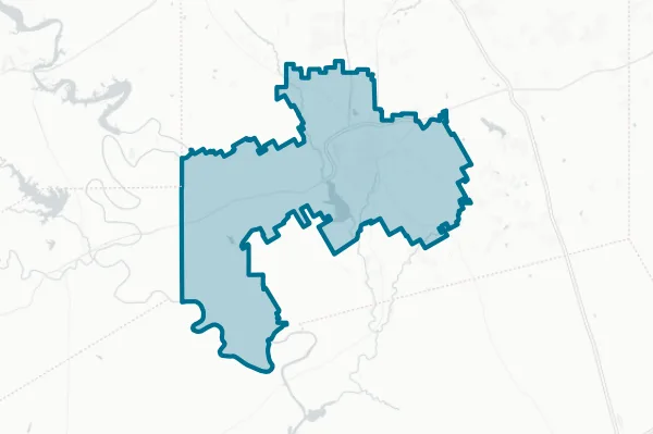 Cleburne Independent School District — detail map