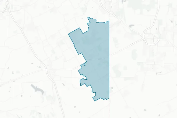Venus Independent School District — detail map
