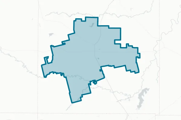Anson Independent School District — detail map