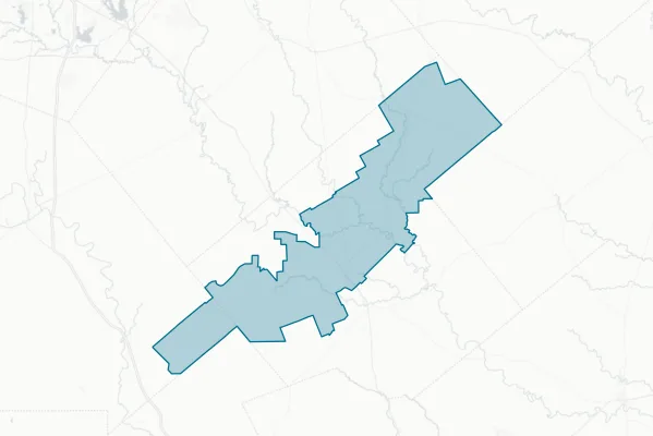 Karnes City Independent School District — detail map