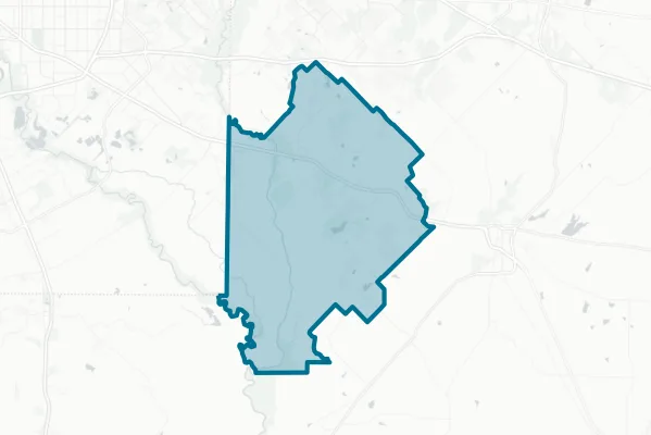 Crandall Independent School District — detail map