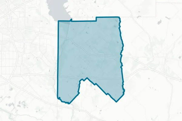 Forney Independent School District — detail map