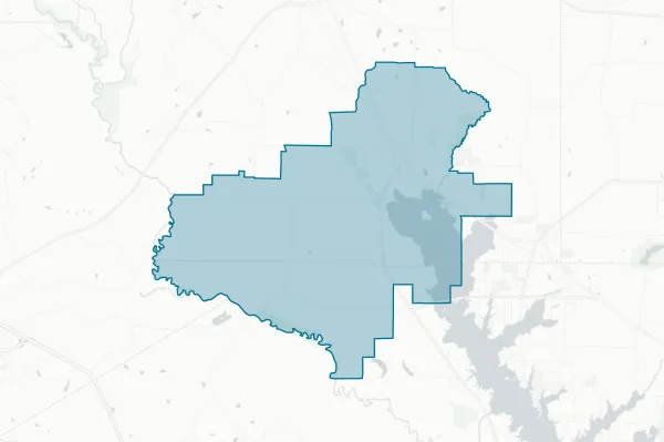 Kemp Independent School District — detail map