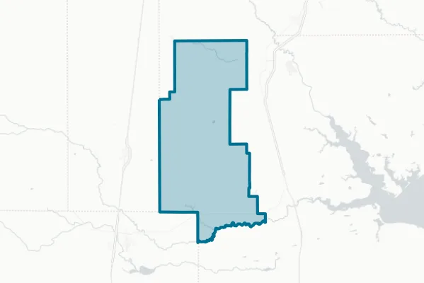 Santa Gertrudis Independent School District — detail map