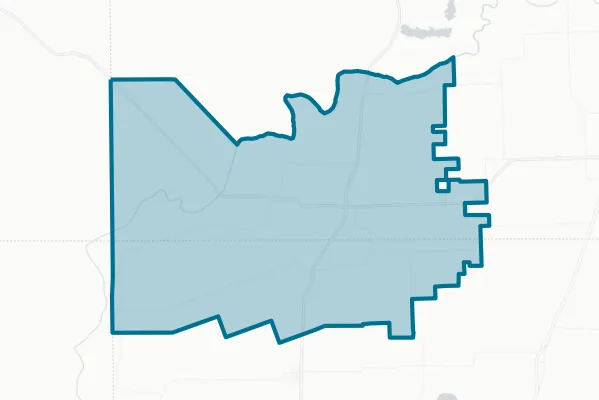 Knox City-o'brien Consolidated Independent School District — detail map