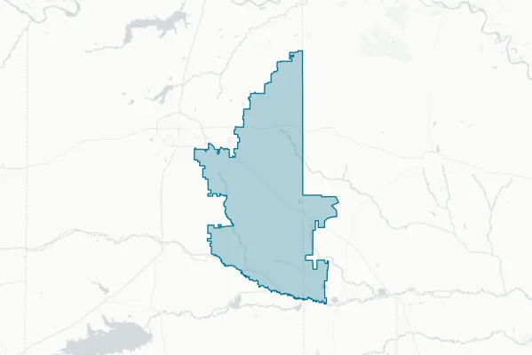 Prairiland Independent School District — detail map