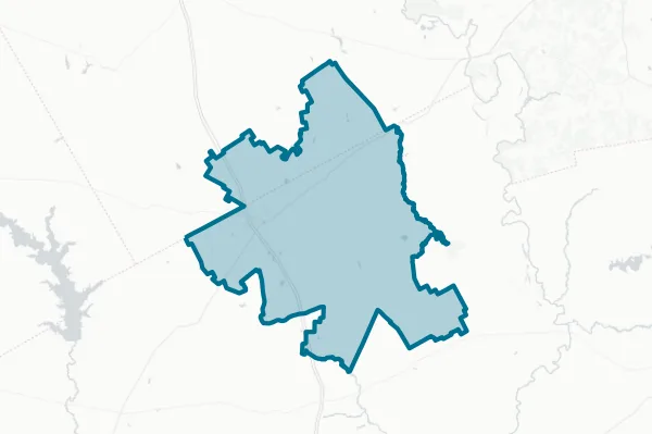 Buffalo Independent School District — detail map