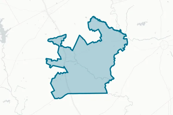 Centerville Independent School District — detail map