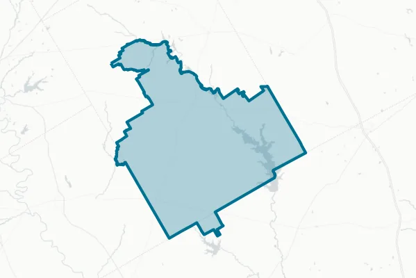 Groesbeck Independent School District — detail map