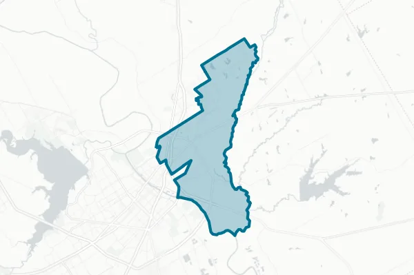La Vega Independent School Disgtrict — detail map