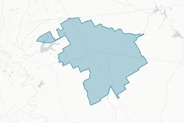Mart Independent School District — detail map
