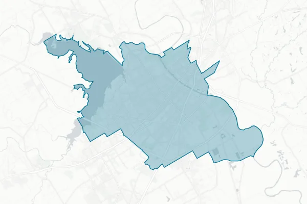 Waco Independent School District — detail map