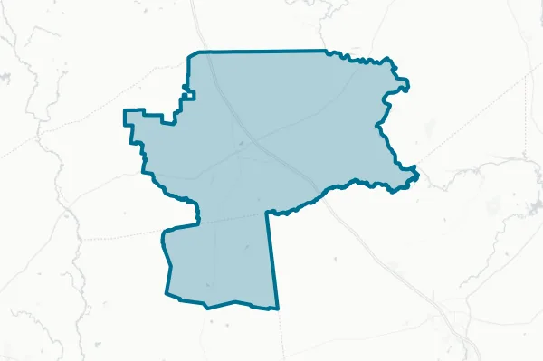 Madisonville Consolidated Independent School District — detail map