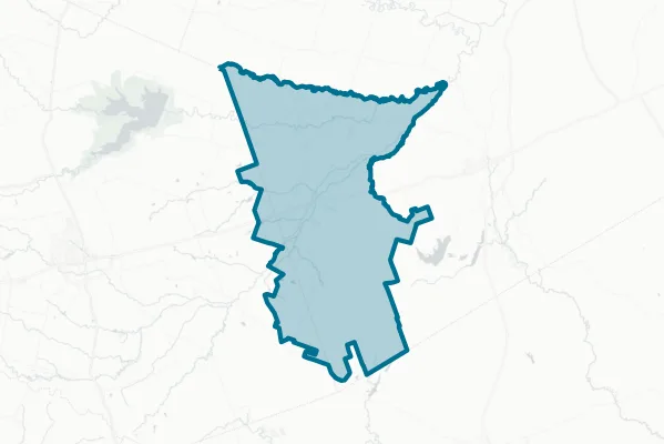 Thorndale Independent School District — detail map