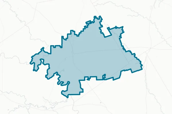 Goldthwaite Consolidated Independent School District — detail map