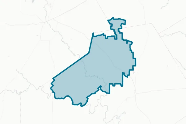 Mullin Independent School District — detail map