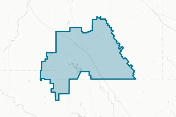 Bowie Independent School District — detail map