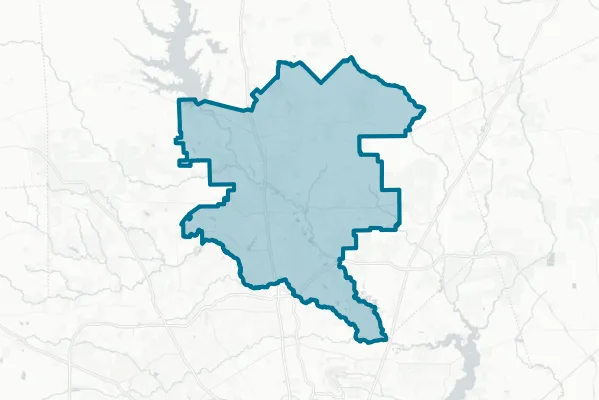 Conroe Independent School District — detail map