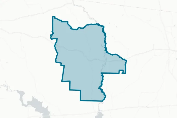 Chireno Independent School District — detail map