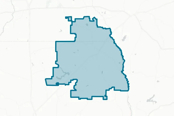 Garrison Independent School District — detail map