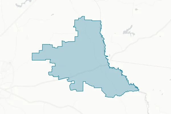 Martinsville Independent School District — detail map