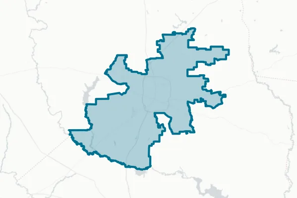 Nacogdoches Independent School District — detail map