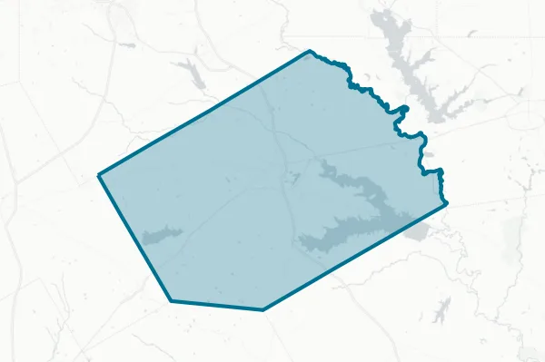 Dawson Independent School District — detail map
